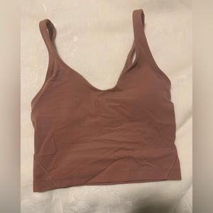 Pink lululemon align tank